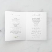 Programme Mariage minimaliste chic contemporain (Intérieur)