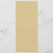 Programme Mariage moderne Cashmere Ordre de service (Dos)