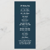 Programme Mariage moderne et tendance (Dos)