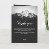 Programme Mariage noir et blanc sous les montagnes (Dos)