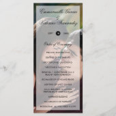 Programme Mariage photo moderne élégant (Devant)