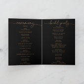 Programme Mariage plié Black Gold Classic (Intérieur)
