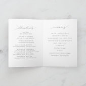 Programme Mariage plié d'hiver des anémones Floral Wreath (Intérieur)