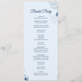 Programme Mariage romantique au bord de l'eau (Dos)