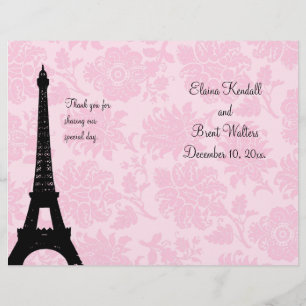 Programme Mariage Romantique Paris