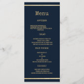 Programme Marine bleu or machine à écrire police rustique Ma (Devant)