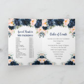 Programme Marine Blue Blush Floral Twins Garçon fille Quince (Intérieur)