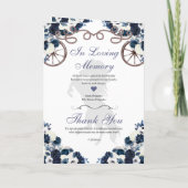 Programme Marine Blue Western Charro Quinceañera (Dos)