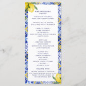 Programme Mediterranean Tile Wedding with Lemons (Dos)