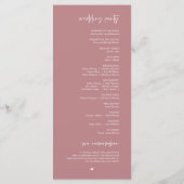 Programme Meilleure journée jamais, Mariage moderne Dusty Ro (Dos)