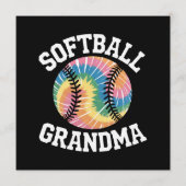 Programme Mémé de softball (Devant)
