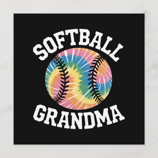 Programme Mémé de softball (Devant)