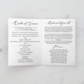 Programme Mémorial funéraire de collection de photos moderne (Intérieur)