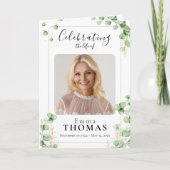 Programme Mémorial, Ordre Vert du Service, Funérailles de Fo (Devant)