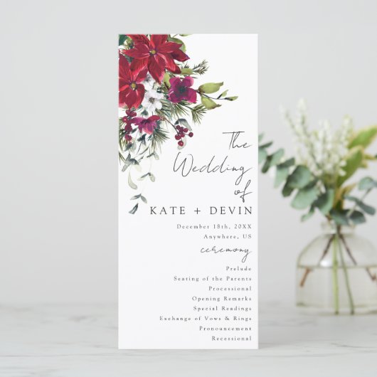 Programme Merry Little Wedding (Debout devant)