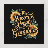 Programme Mes personnes préférées m'appellent grand-mère pou (Dos)