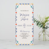 Programme Mexicaine Talavera Majolica Floral Mariage esthéti (Debout devant)