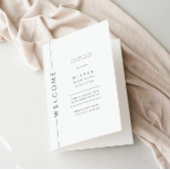 Programme Mini Barre Bleue Mitzvah Plier le livret de progra