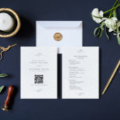 Programme minimal Black On Plush White Paisley