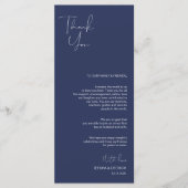 Programme Minimalisme Marine Script Emplacement de réglage M (Devant)