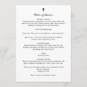 Programme Minimalist Exquisite Floral Black & White Floral (Dos)