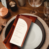 Programme minimaliste de mariage en terre cuite mo