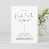 Programme minimaliste de week-end d'enterrement de (Debout devant)