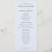 Programme Modern Glacial Blue & Warped Grid (Devant)