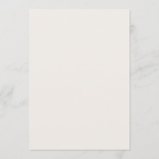 Programme Modern Minimal Monogram Wedding Program (Dos)