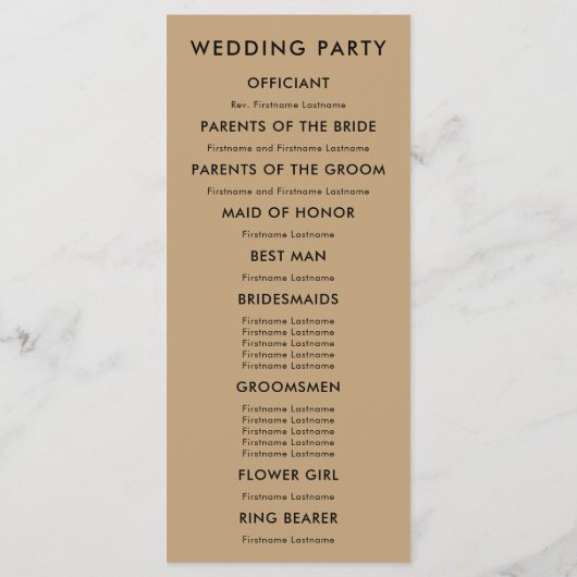 Programme moderne de mariage cardiaque pour la cér (Dos)