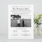 Programme moderne de mariage chronologique dans le (Debout devant)