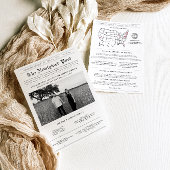 Programme moderne de mariage chronologique dans le