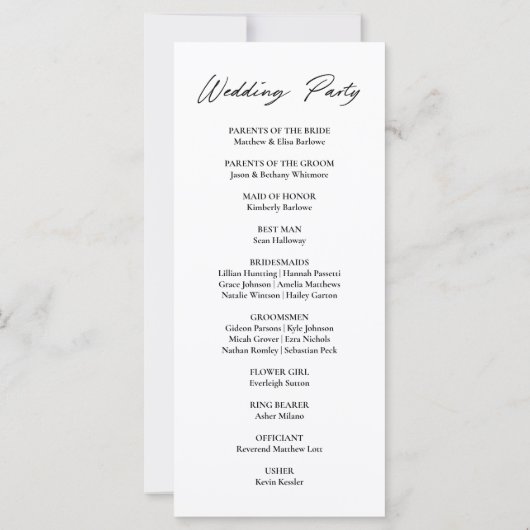 Programme moderne de mariage des oiseaux noirs et (Dos)