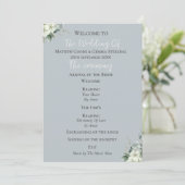 Programme moderne de mariage Eucalyptus (Debout devant)