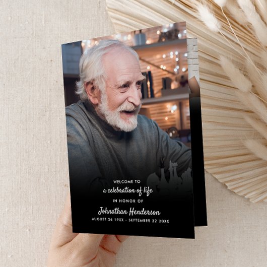 Programme Moderne plié 4-Page 3-Photo Célébration de la vie 