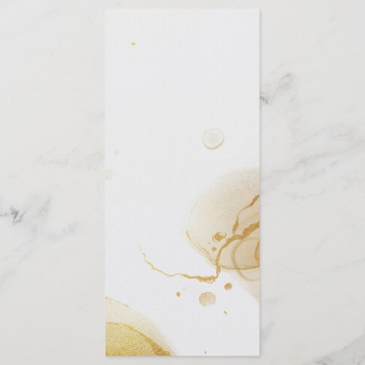 Programme moderne Watercolor Gold (Dos)