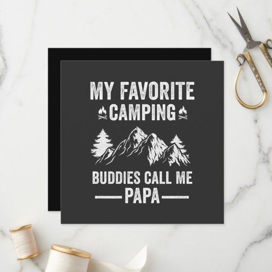 Programme Mon Camping Préféré - Les Potes M'appellent Papa (Devant/Arrière en situation)