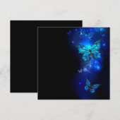 Programme Morpho Butterfly in the Dark Background (Devant / Derrière)