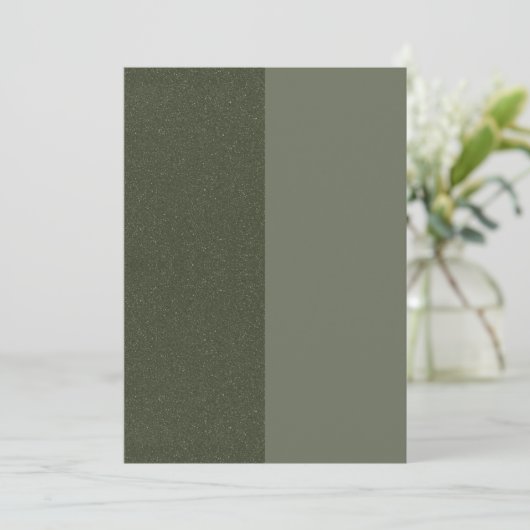 Programme Moss Green Split Texture Flat Program - Personnali (Debout devant)