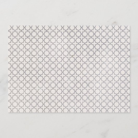 Programme Motif géométrique beige islamique (Devant)