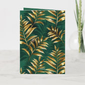 Programme Motif sans couture avec des fougères dorées (Dos)