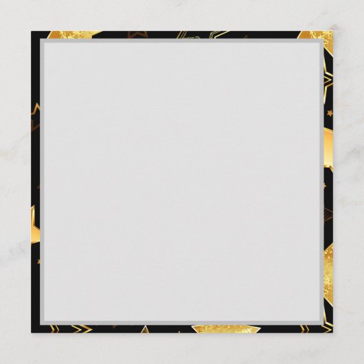 Programme Motif sans couture avec étoiles d'or (Dos)