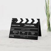 Programme Movie Clap Board Film Strip Photo Wedding (Devant)