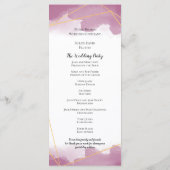 Programme Mulberry Watercolor Gold Lignes géométriques Maria (Dos)