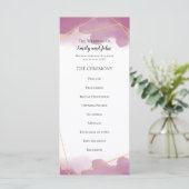 Programme Mulberry Watercolor Gold Lignes géométriques Maria (Debout devant)