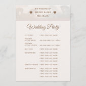 Programme Nature Chevaux Mariage Custom (Devant)