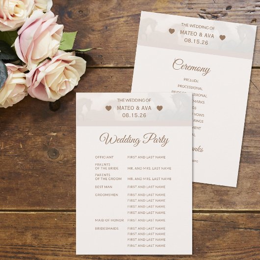 Programme Nature Chevaux Mariage Custom