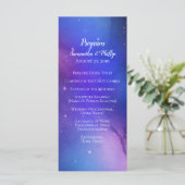 Programme Nebula violette Art céleste Mariage spatial (Debout devant)