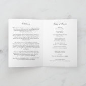 Programme Nécrologie funéraire minimale moderne Ordre de ser (Intérieur)