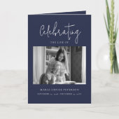 Programme Nécrologie funéraire minimale moderne Ordre de ser (Devant)